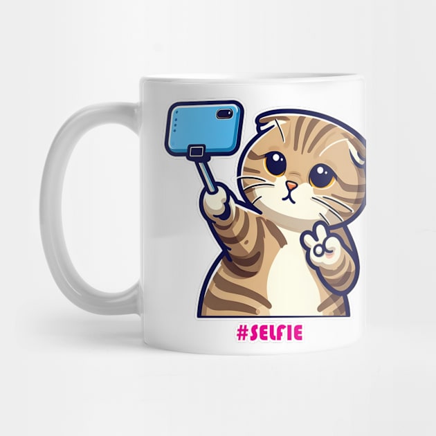 Cat Selfie by Rawlifegraphic